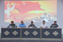 北鎮(zhèn)街道在公司召開基干民兵點(diǎn)驗大會